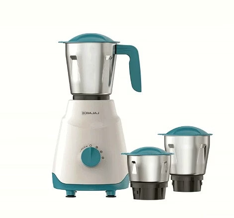 Bajaj Ninja Series Notch 500W French Blu Mixer Grinder 3 Jars