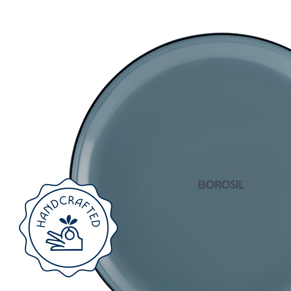 Borosil Aura Ion Glass Dinner Set (20 Pieces)
