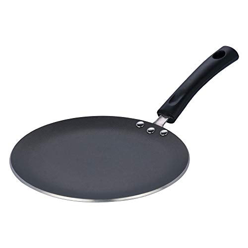 Vinod Zest Non-Stick Concave Tawa, Induction & Gas Friendly (26.5 cm)