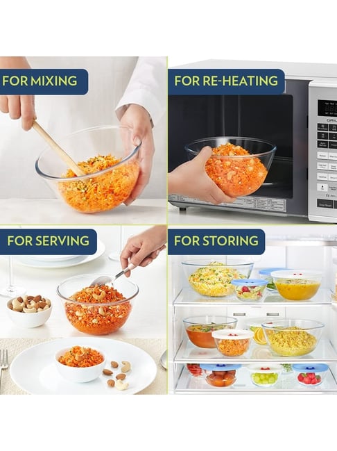 Borosil Mixing Bowl without Lid (500 ml)