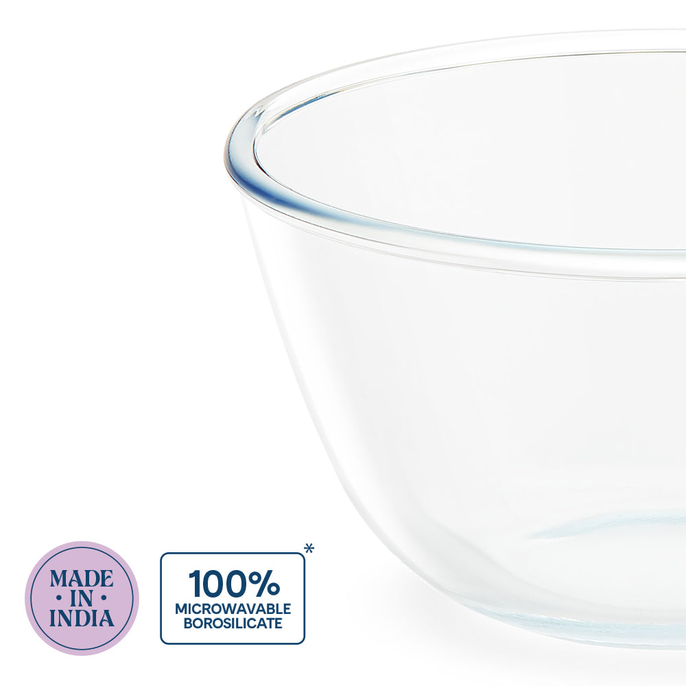 Borosil Mixing Bowl without Lid (750 ml)