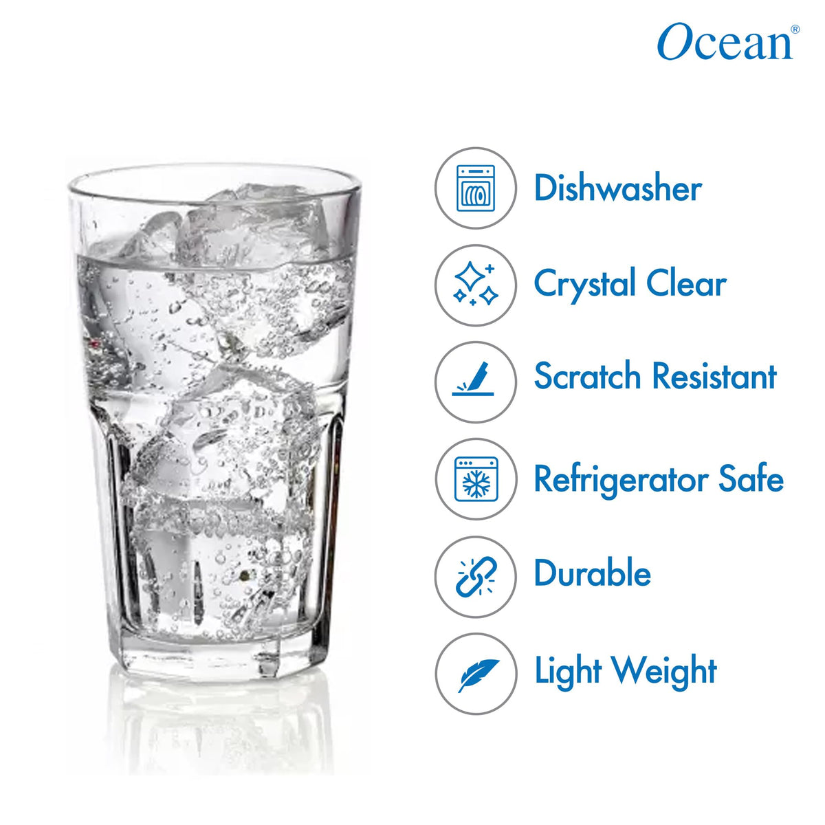 Ocean Centra Hi Ball Glass (300ml)