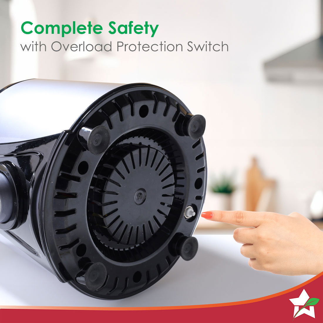 Wonderchef Galaxy Mixer Grinder (1000W)