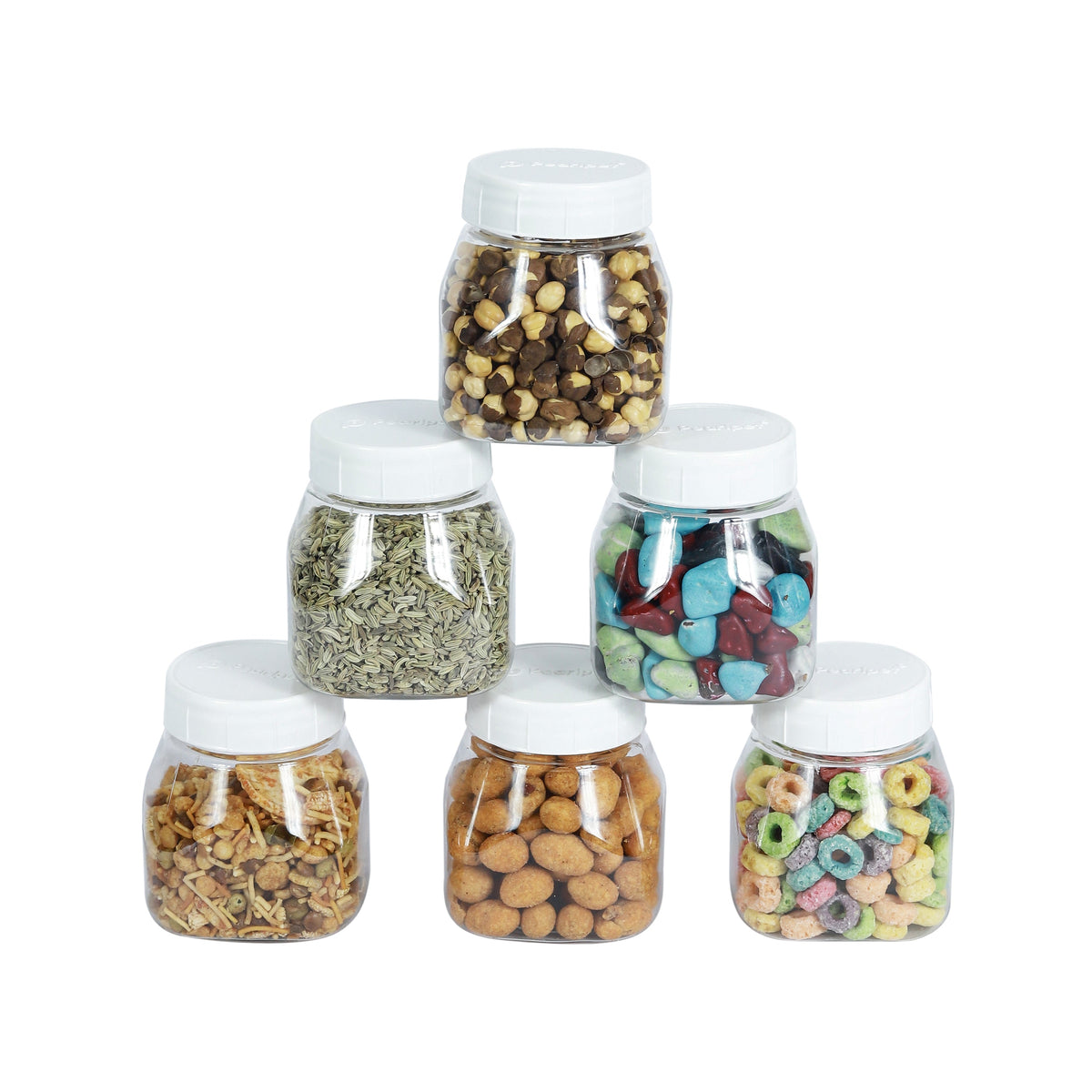 Pearlpet Space Saver, Set of 3 (White) (200 g)