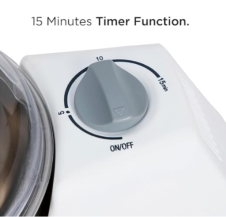 Clearline Automatic Electric Atta Kneader Dough Maker (White, 500g)