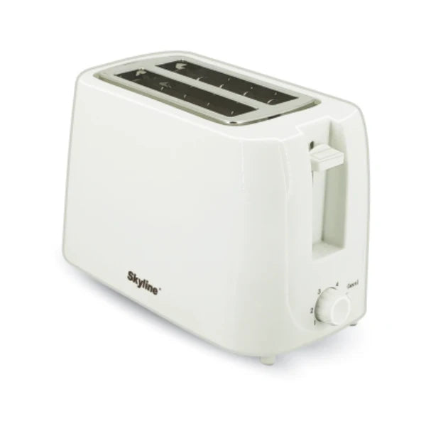 Skyline VTL-7022 Pop-Up Toaster, Red (2-Slice, 750W)