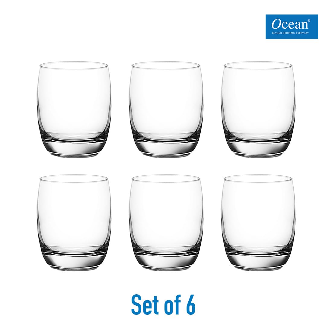 Ocean Ivory Rock Glass (265ml)