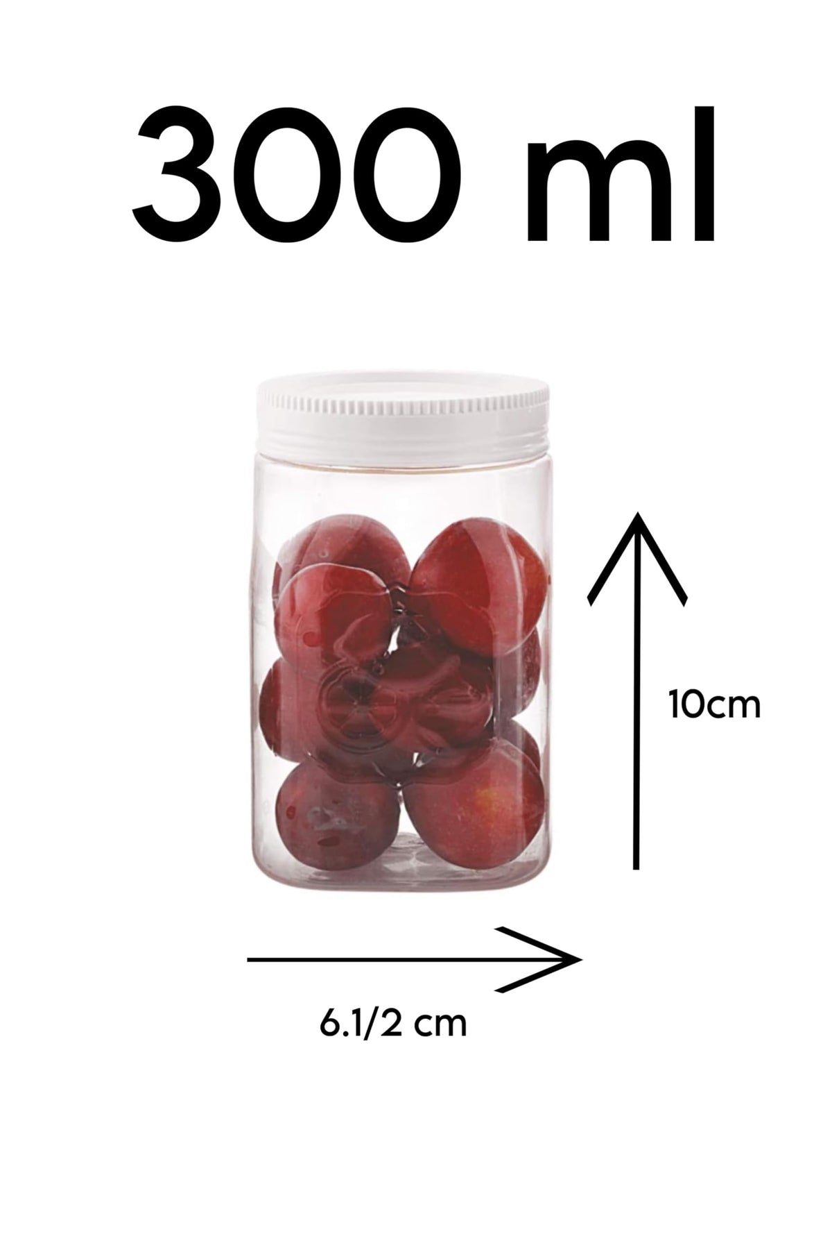 Cello Fridge Door Canister, Set of 3 (300 ml)