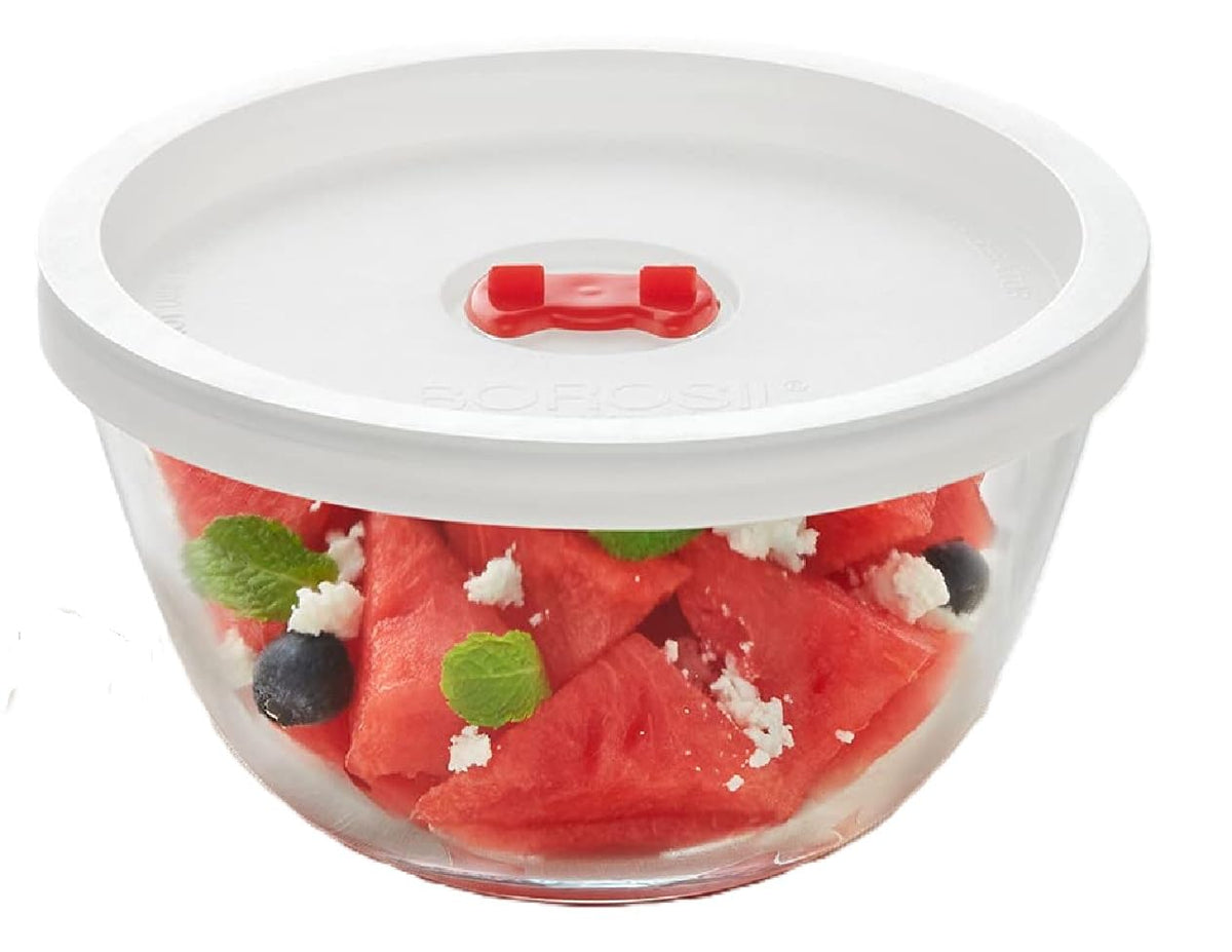 Borosil Mixing Bowl with Lid (1.5 L)