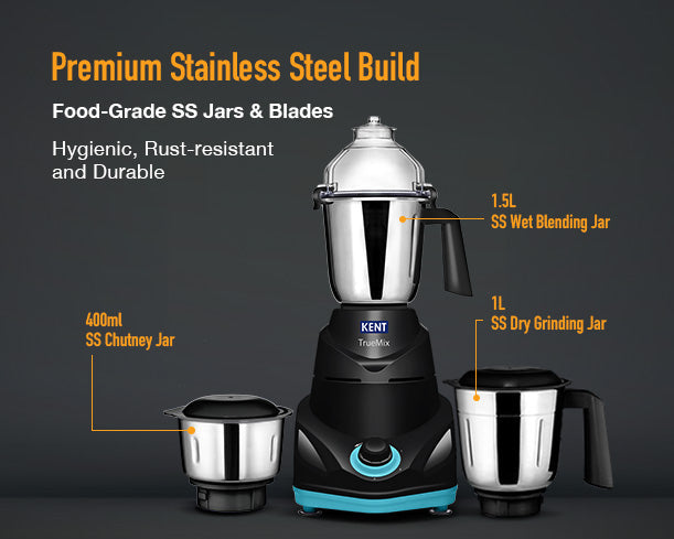 KENT TrueMix-B Mixer Grinder (750W)