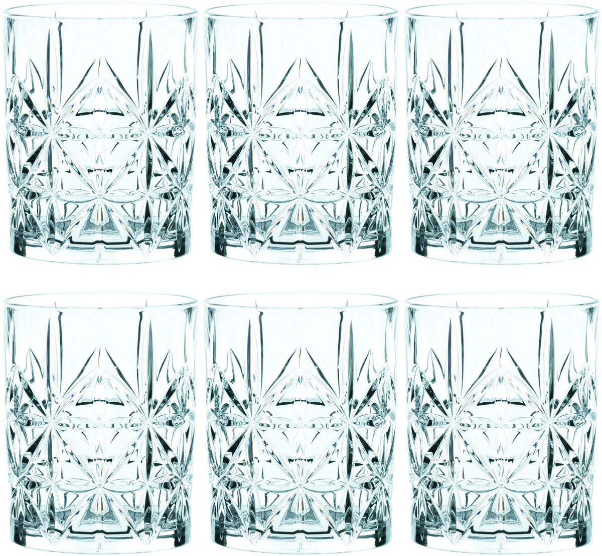 Nachtmann Highland Cross Whisky Tumbler, Set of 6