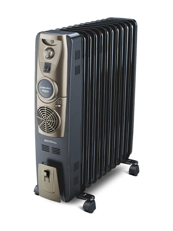Bajaj Majesty RH 11F Plus Oil-filled Room Heater (2500W)