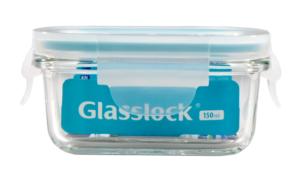 Glasslock Classic Rectangle Glass Container (150 ml)