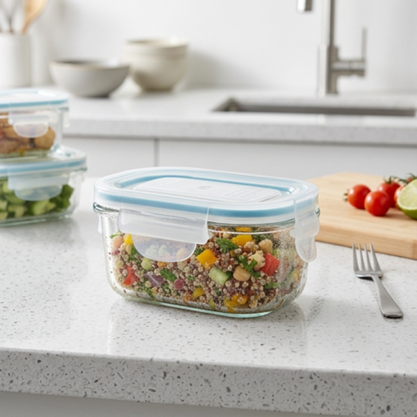 Glasslock Classic Rectangle Glass Container (150 ml)