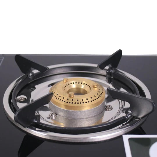 Wonderchef Ultima Glass Top Gas Stove (4 Burner, Manual Ignition)