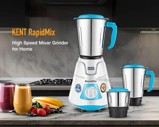 KENT RapidMix Mixer Grinder (500W)
