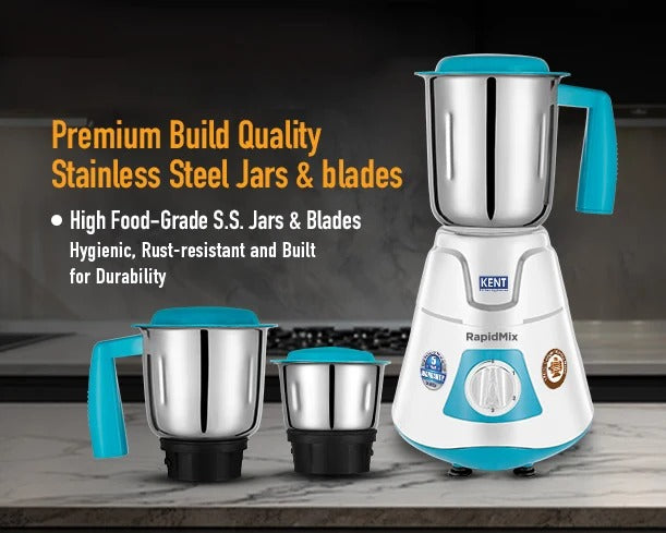 KENT RapidMix Mixer Grinder (500W)
