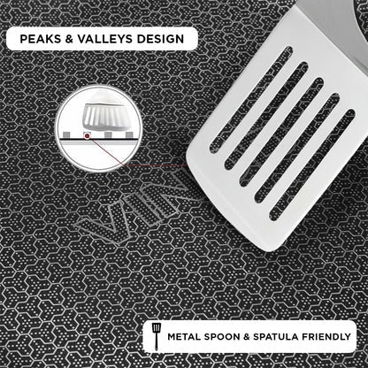 Vinod Platinum Triply Stainless Steel SAS Pro Concave Tawa (25 cm)