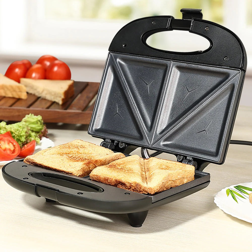 Borosil Klassy Sandwich Maker (Black, 800W)