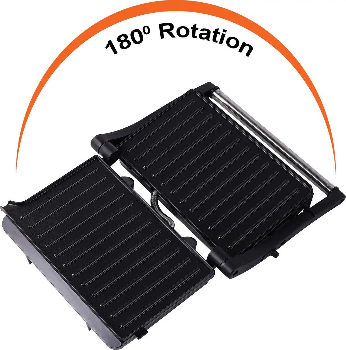 Pringle GM 721 Open Grill Sandwich Maker (Black, 1000W)