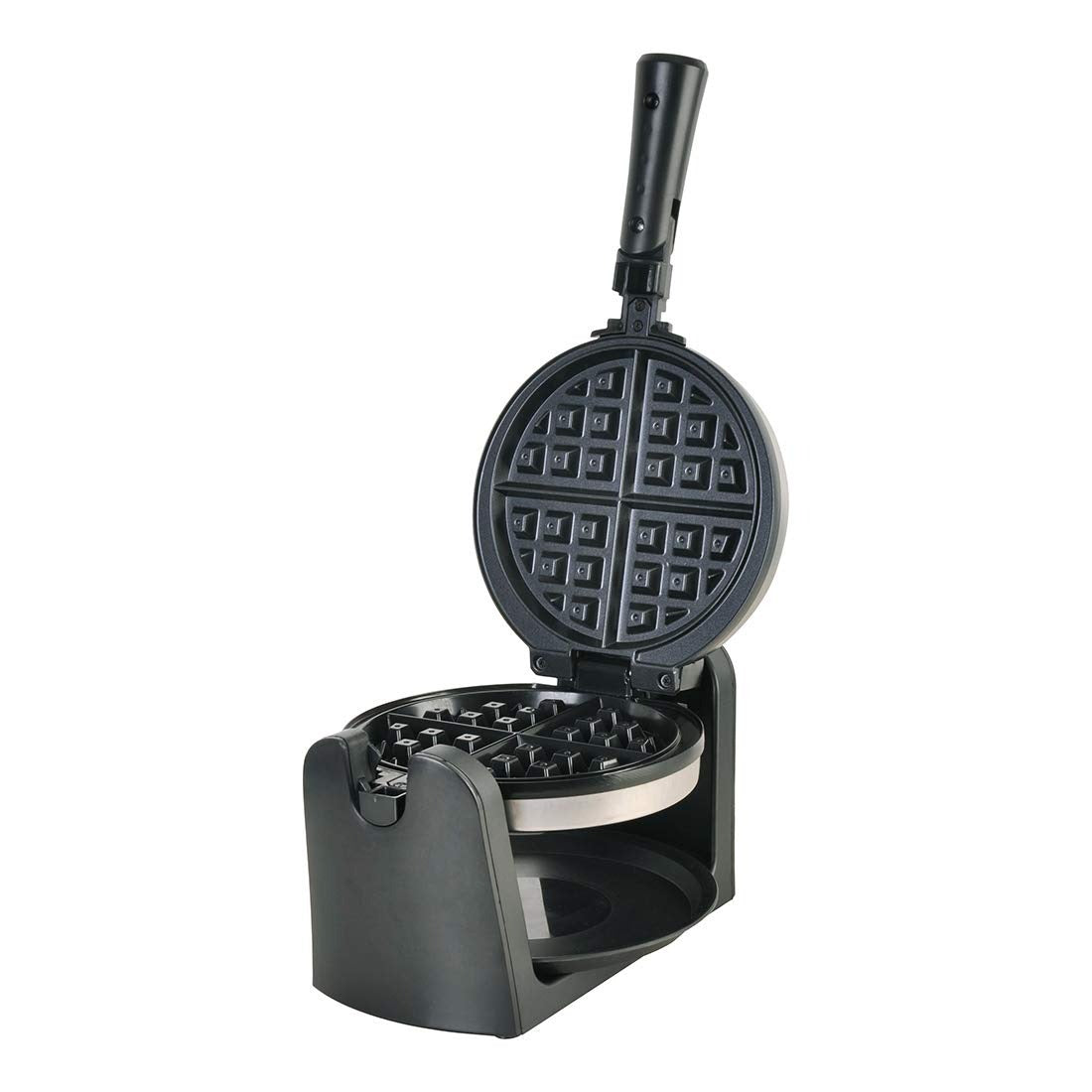 Wonderchef Belgian Waffle Maker (Black & Steel, 1000W)