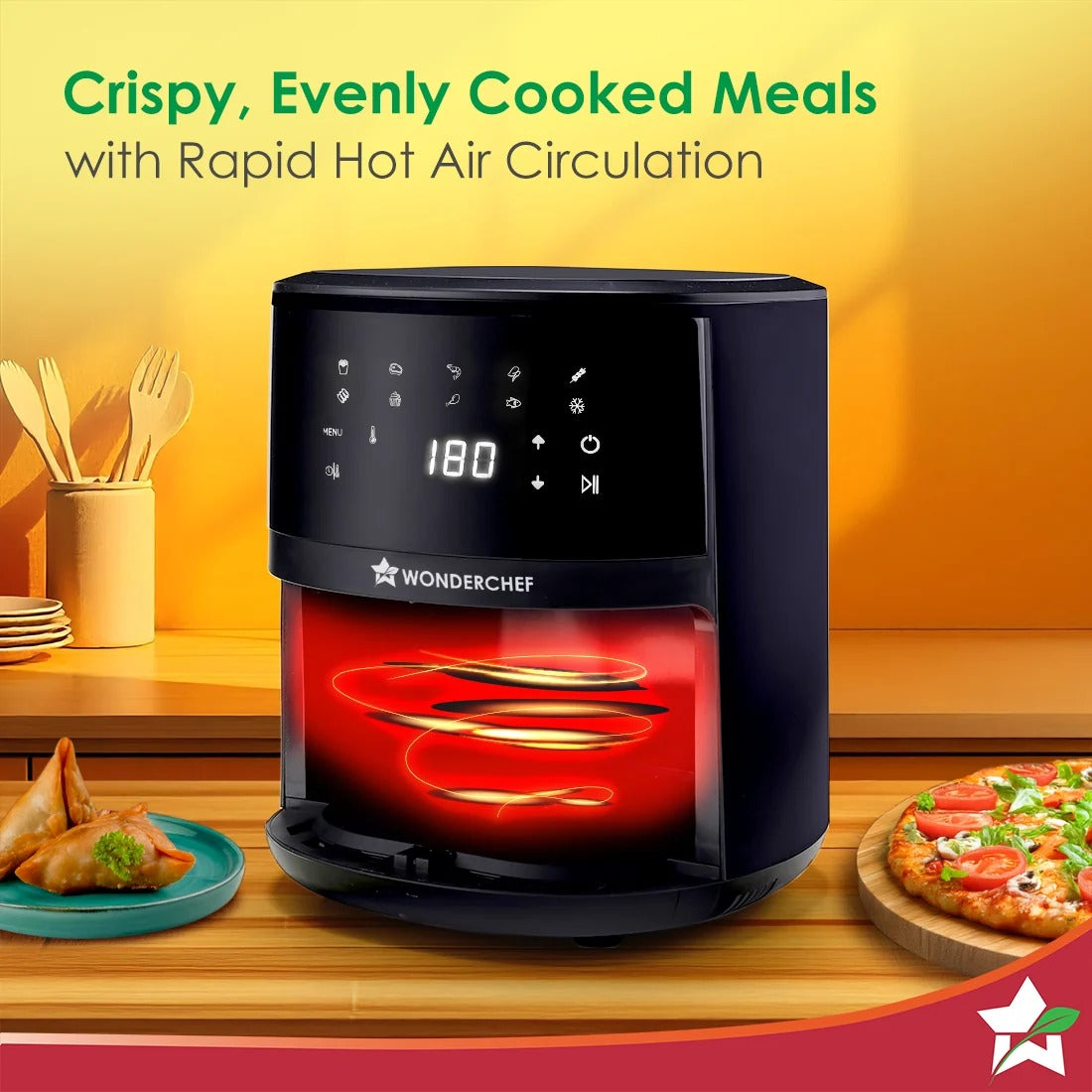 Wonderchef Neo Pro Digital Air Fryer (4.5L) (1300W)