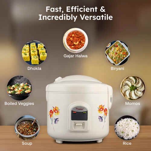Prestige Delight PRWCS 1.2 Electric Rice Cooker (1.2L)