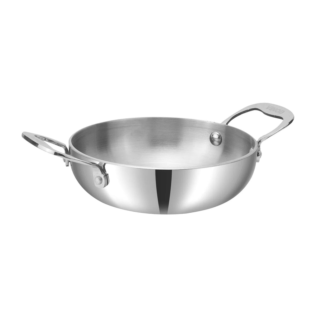 Vinod Platinum Triply Mini Kadai (14 cm)