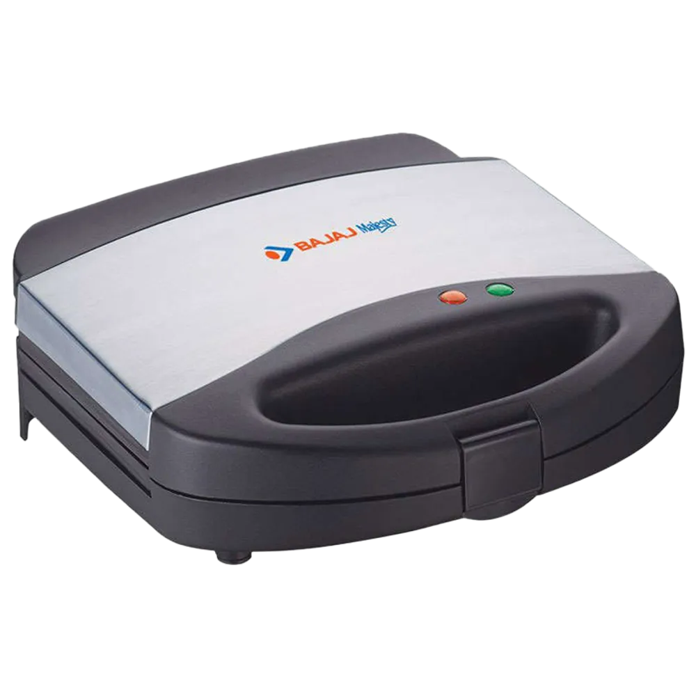Bajaj Majesty SWX 8 Sandwich Maker (Silver & Black, 700W)