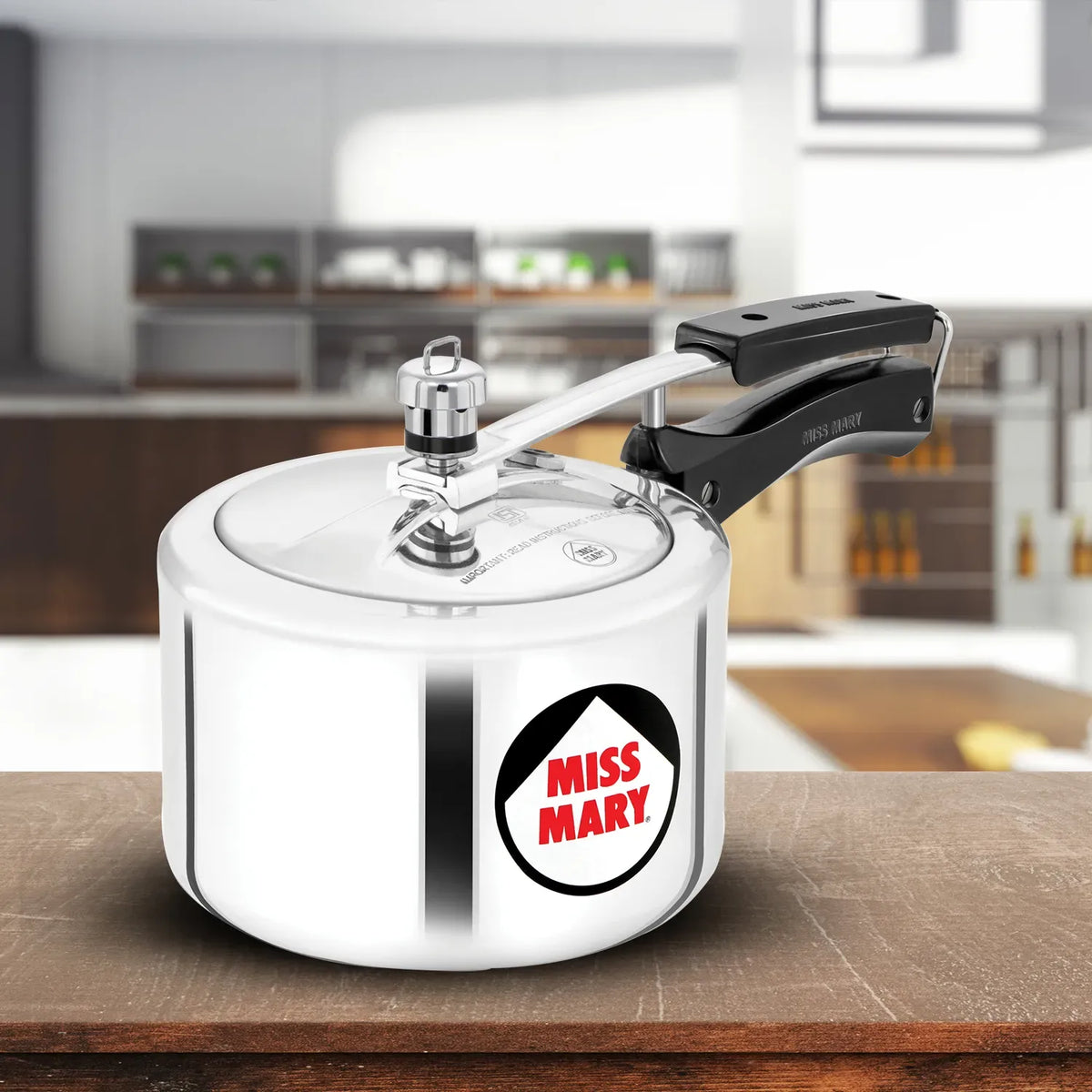 Hawkins Miss Mary Pressure Cooker (2.5 Litre, Aluminium Pressure Cooker) (MM 25)