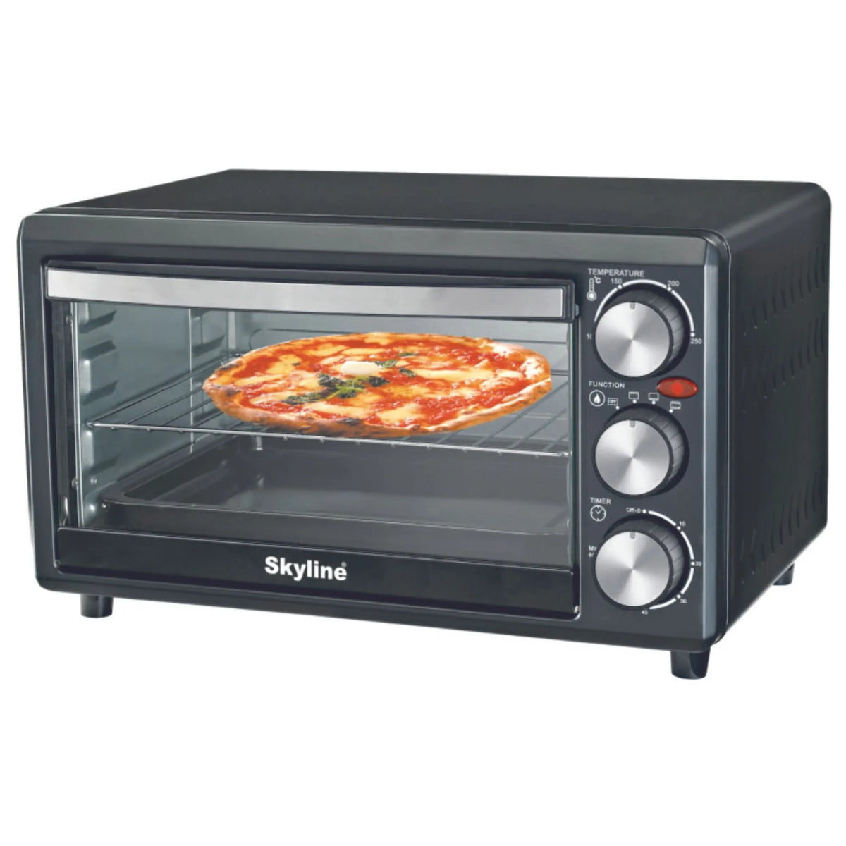 Skyline Toaster Oven (18 Litre, Black)