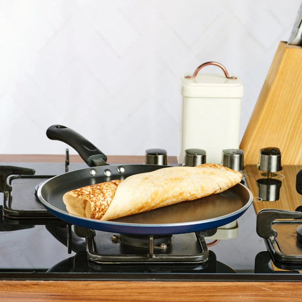 Vinod Zest Non-Stick Dosa Tawa, Induction Friendly (30 cm)