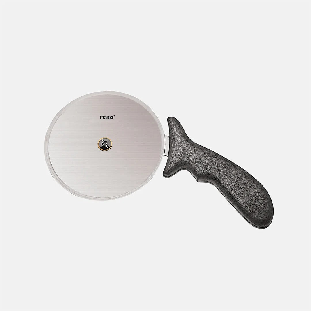 Rena Pizza Cutter 4, Stainless Steel Wheel (100 mm) (Made in India)