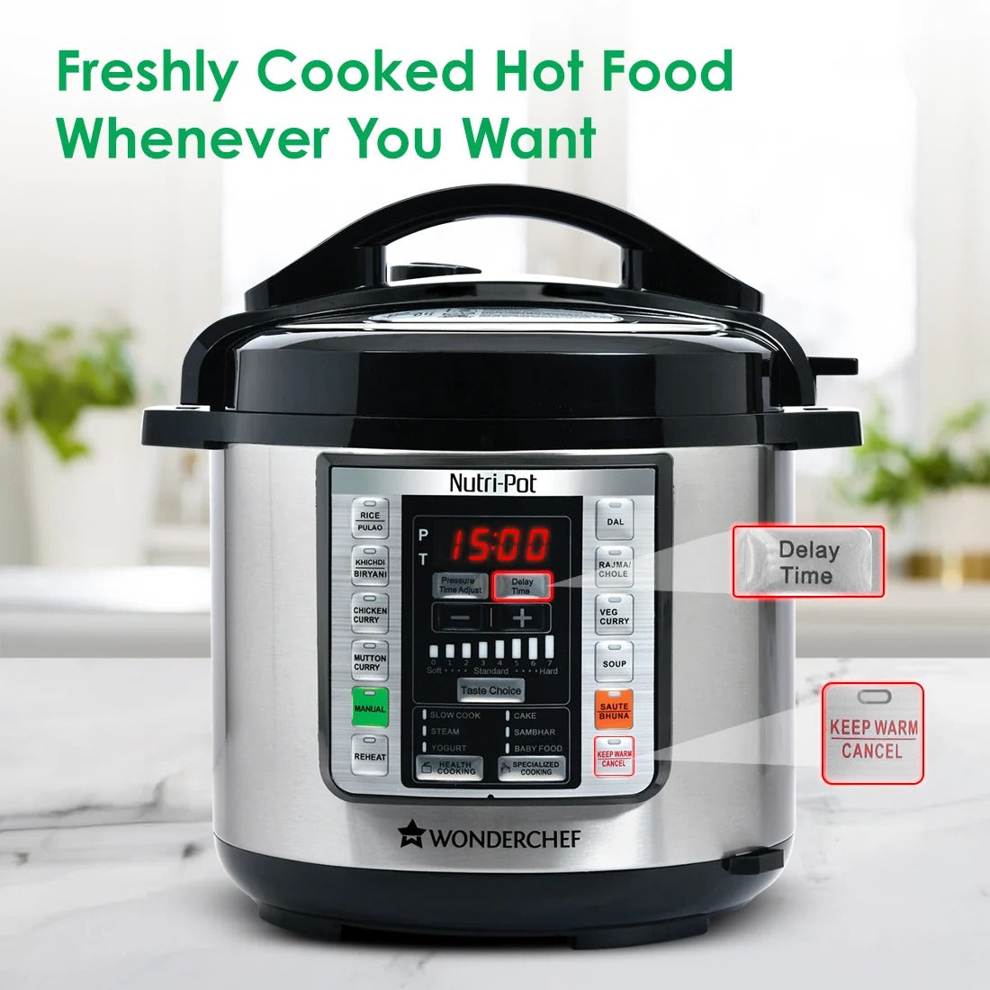 Wonderchef Nutri-Pot Electric Multi Cooker (6L)