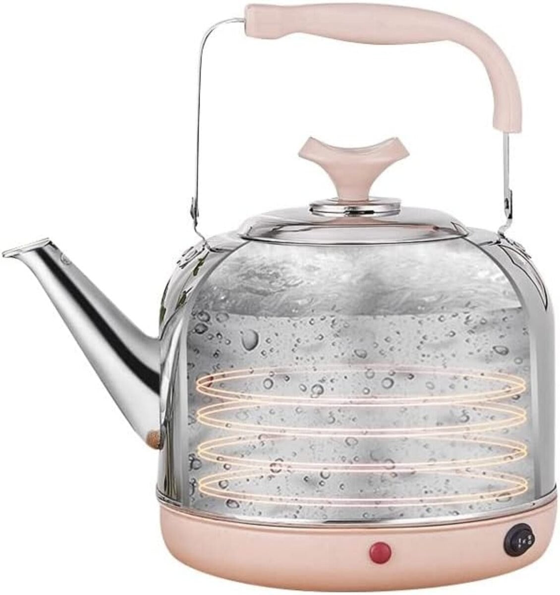Pringle EVA Electric Kettle (Silver, 4 Litre)