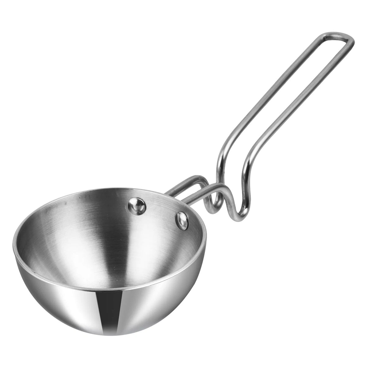 Vinod Platinum Triply Stainless Steel Tadka Pan Large (300 ml)