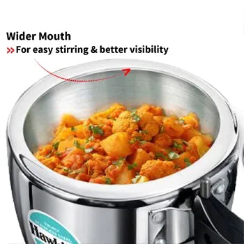 Hawkins Tri-Ply Stainless Steel Pressure Cooker (2.5 Litre, Induction Compatible) (HSST 25)