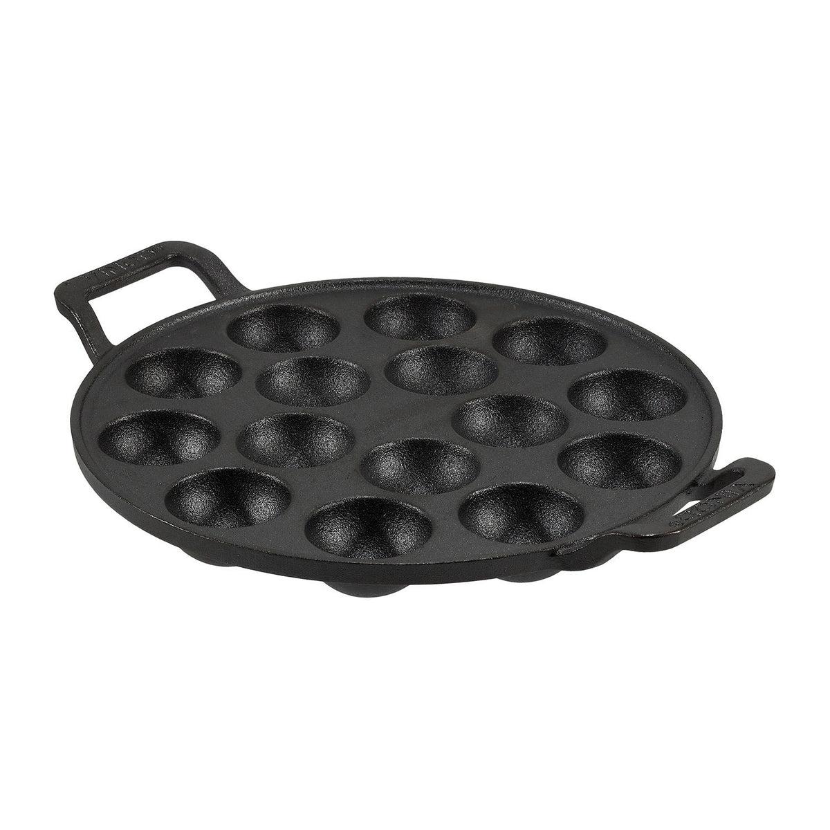Vinod Legacy Cast Iron Paniyarakkal Pan (15 Cups)