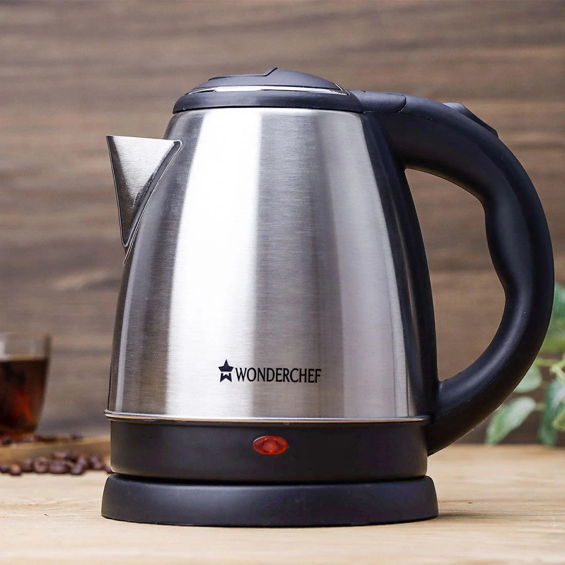 Wonderchef Crescent Electric Kettle (Silver, 1.5 Litre)