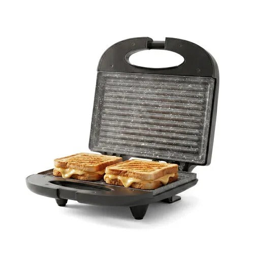 Prestige PGFSP Spatter Coated Non-Stick Sandwich Toaster (Black, 800W)