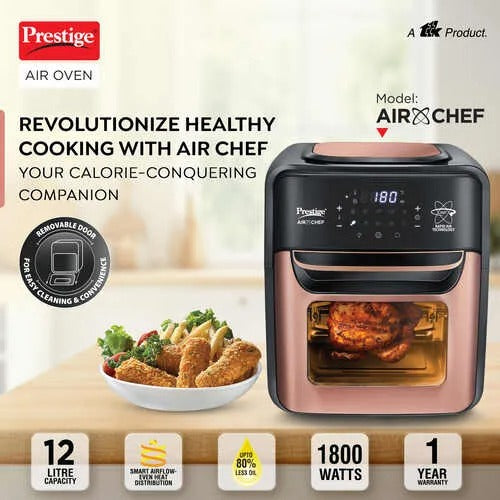 Prestige AirChef Air Fryer Oven (Rose Gold) (12L)
