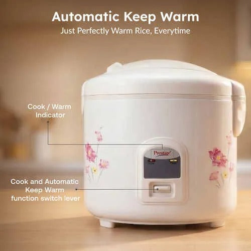 Prestige Delight PRWCS 1.8 Electric Rice Cooker (1.8L)