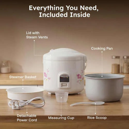 Prestige Delight PRWCS 1.8 Electric Rice Cooker (1.8L)