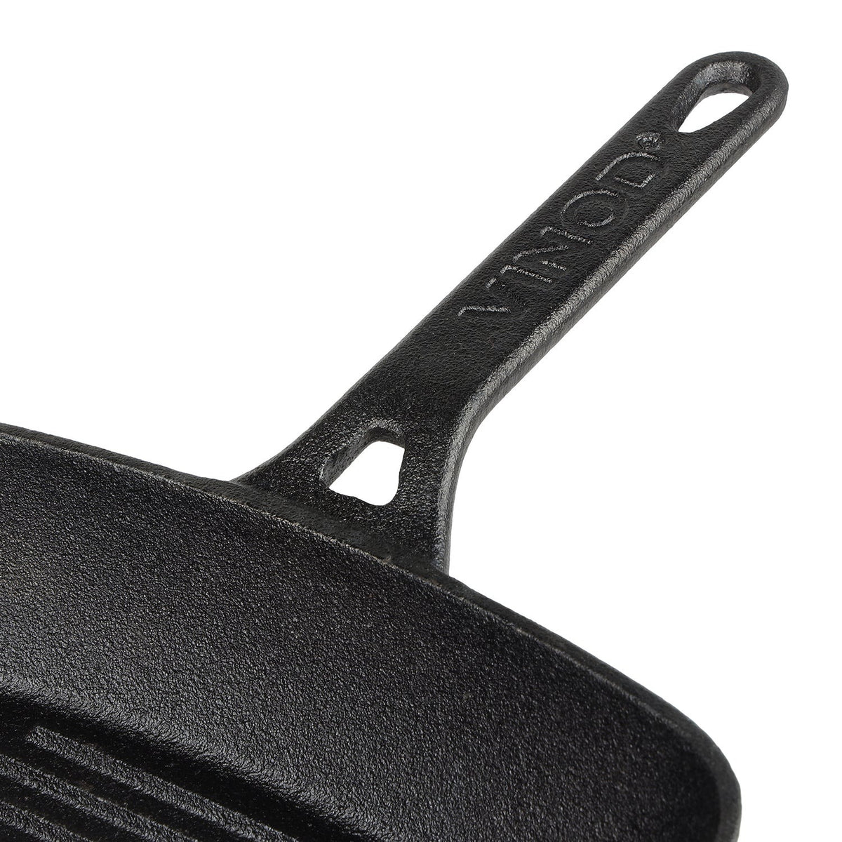 Vinod Legacy Pre-Seasoned Cast Iron Square Griddle (24 cm)