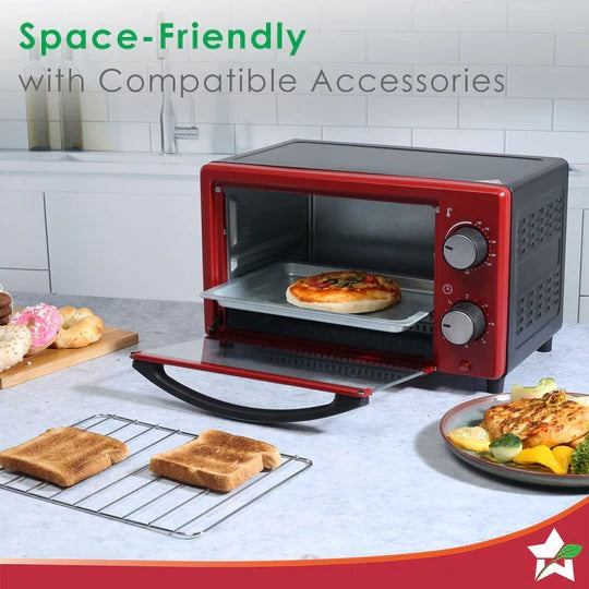 Wonderchef Crimson Edge Oven Toaster Griller (OTG) (9 Litre, Red)