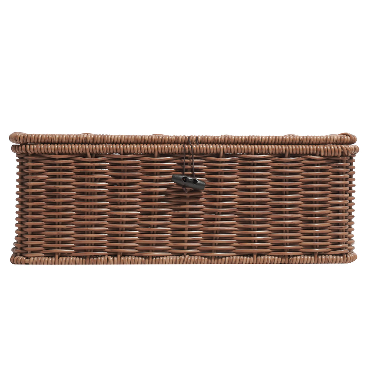Wooden Basket With Lid Large - Image 1