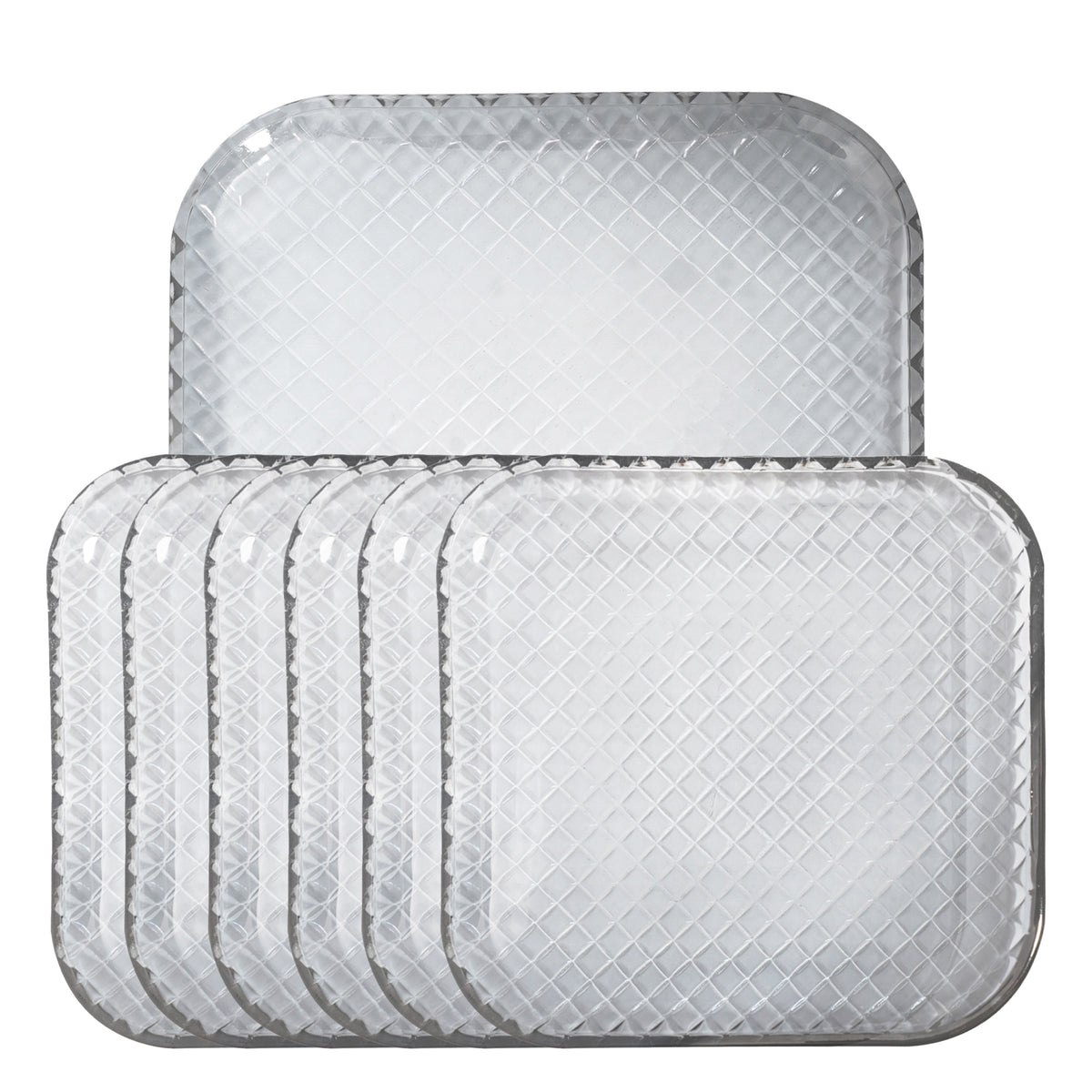 Glass Snack Set Of 7 - Image 1