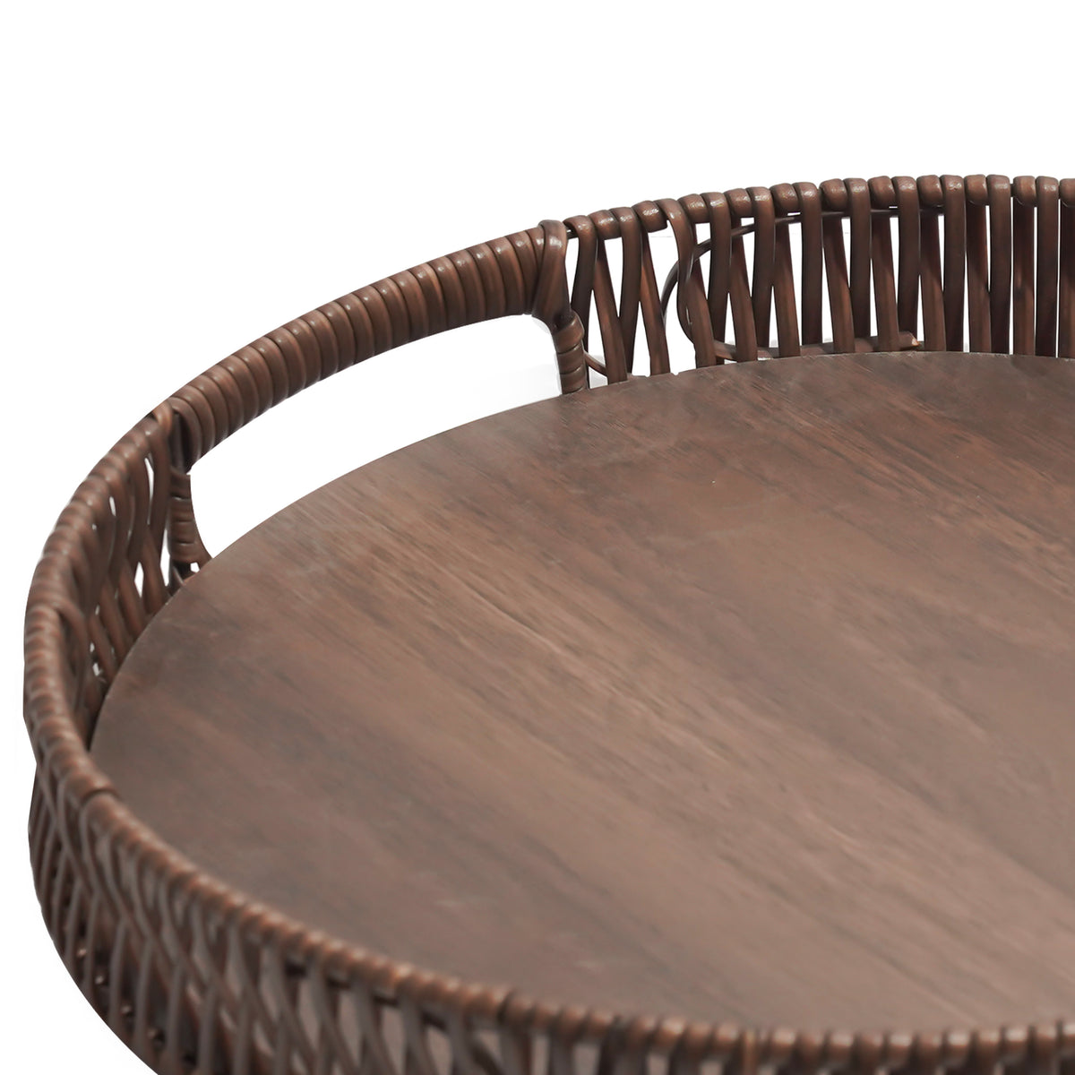 Wooden Round Tray Big - Image 2