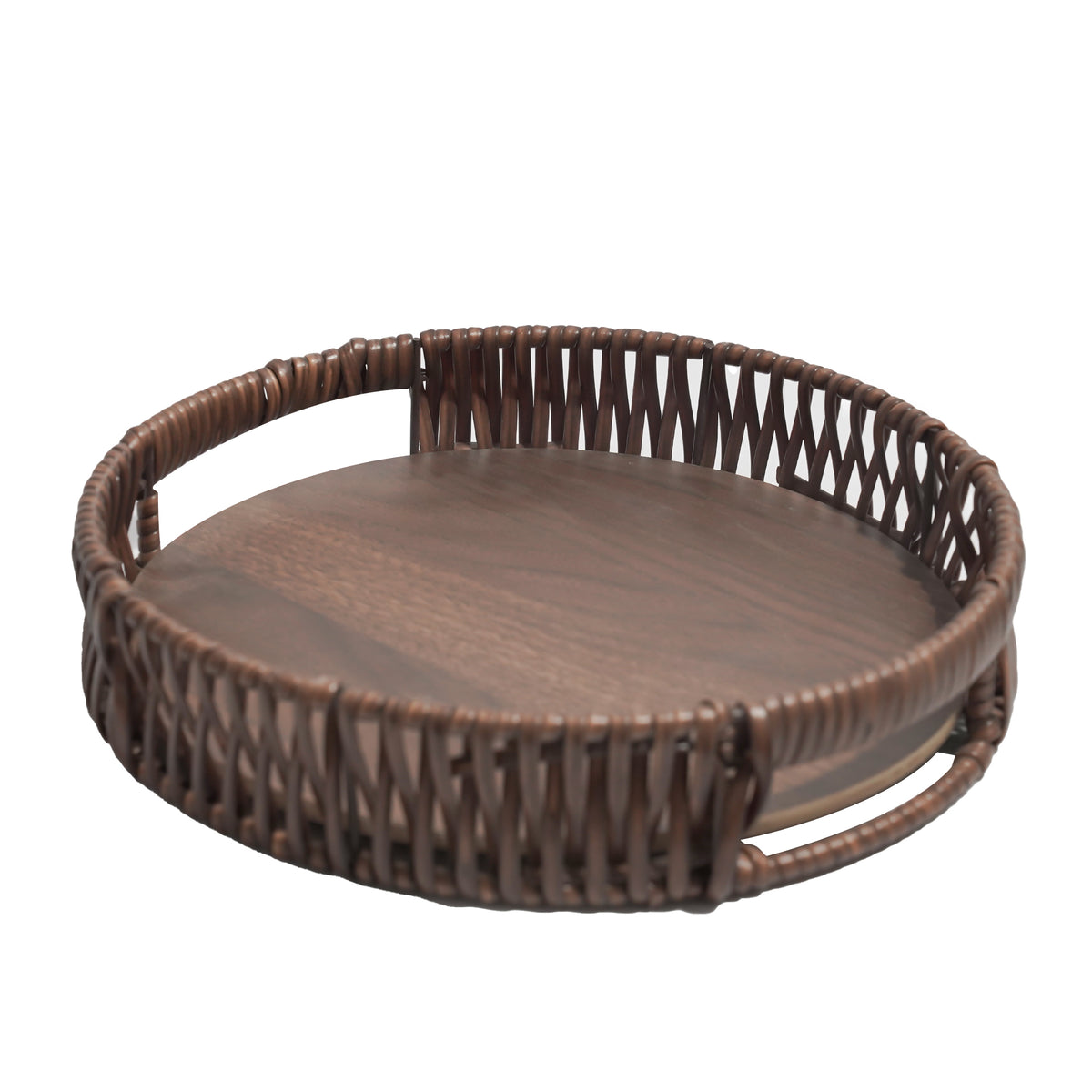 Wooden Round Tray Small - Image 3