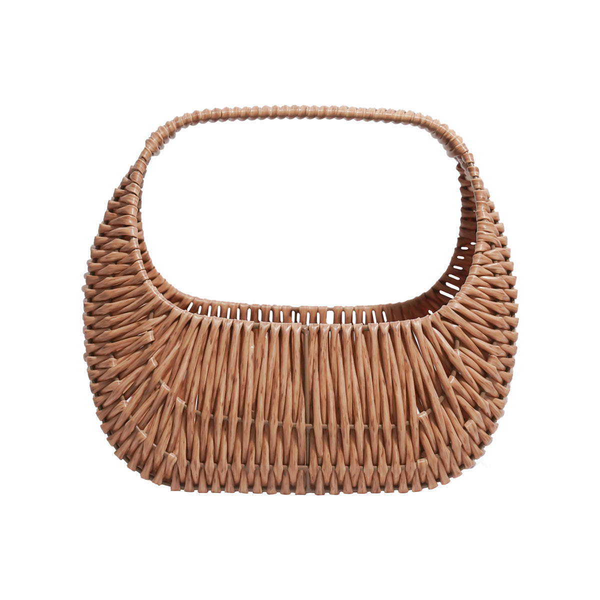 Wooden Oval Handel Basket - Image 1